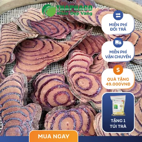 Gói Kê Huyết Đằng khô chất lượng cao từ Dược Liệu Tấn Phát, đã được đóng gói cẩn thận.