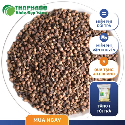 Quy trình đóng gói nụ vối sấy khô chuyên nghiệp tại Dược Liệu Tấn Phát đảm bảo vệ sinh và chất lượng