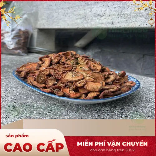 Sản phẩm táo mèo khô đóng gói chuẩn Dược Liệu Tấn Phát