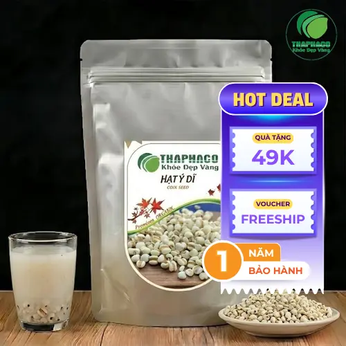 Sữa ý dĩ hạnh nhân thơm ngon bổ dưỡng
