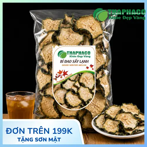 Bí đao sấy lạnh nguyên miếng
