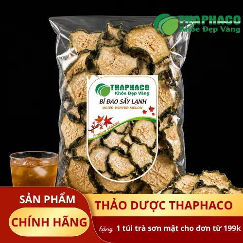 Bí đao sấy lạnh - giải pháp tiện lợi cho sức khỏe