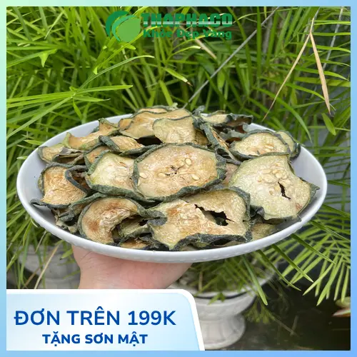 Pha trà bí đao sấy lạnh đơn giản