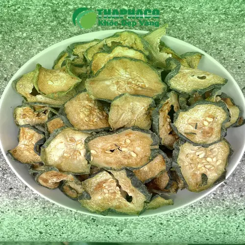 Đóng gói bí đao sấy lạnh THAPHACO