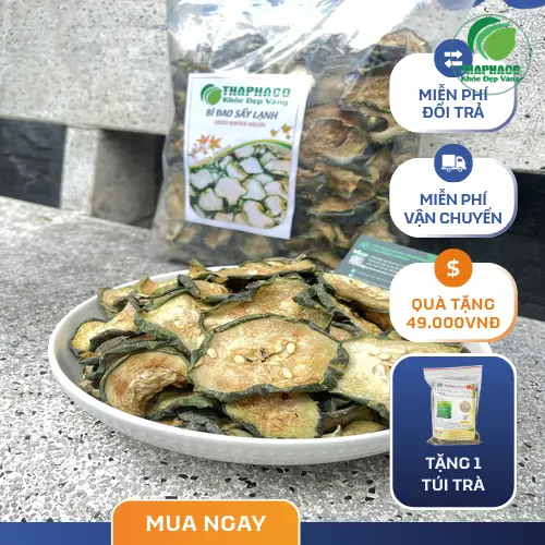 Sản phẩm bí đao sấy lạnh của THAPHACO