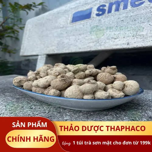 Củ tam thất nam đã qua sơ chế và đóng gói tại Dược Liệu Tấn Phát