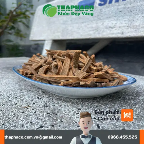 Hậu Phác khô đã được đóng gói cẩn thận tại Dược Liệu Tấn Phát