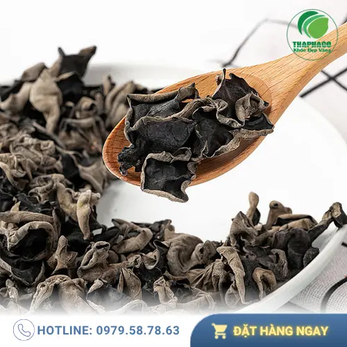 Công dụng của mộc nhĩ khô