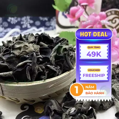Cách sơ chế mộc nhĩ khô
