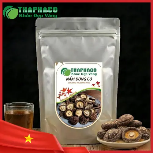 Nấm đông cô tươi và khô