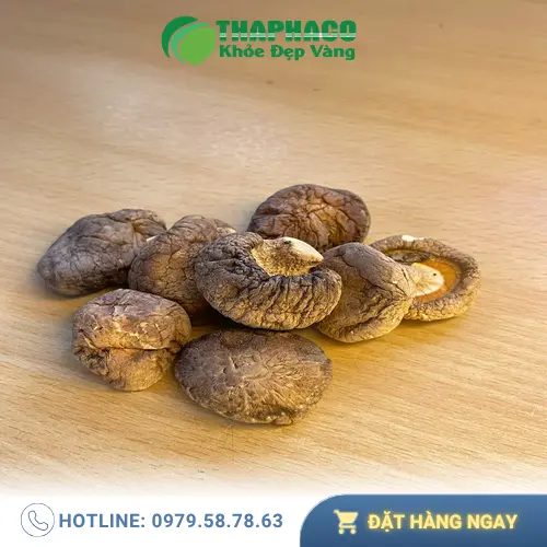 Nấm đông cô khô THAPHACO chất lượng