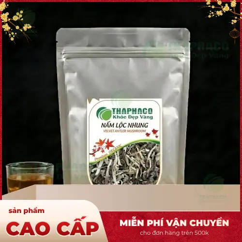 Hình ảnh nấm lộc nhung khô