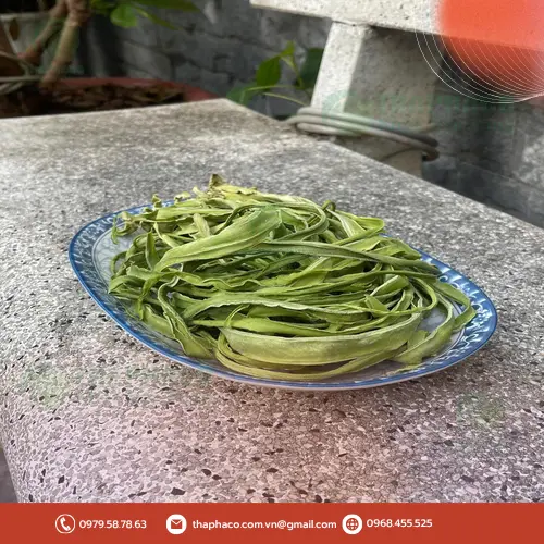 Phân biệt rau tiến vua khô loại 1 và loại thường