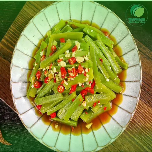 Cách ngâm rau tiến vua khô