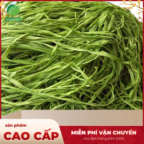 Cách chọn mua rau tiến vua khô