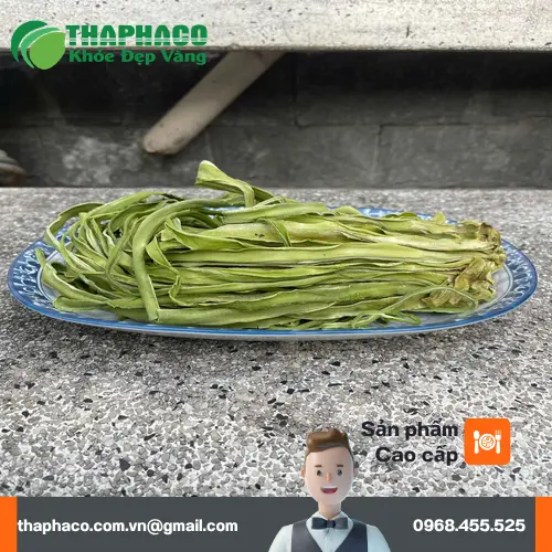 Rau tiến vua khô loại 1 đóng gói tại THAPHACO