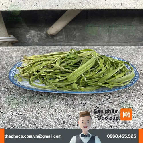 Công dụng rau tiến vua khô