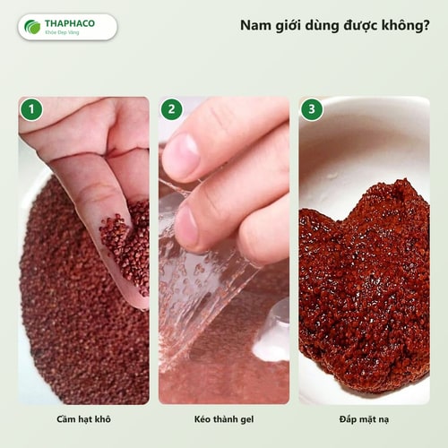 Nam giới dùng hạt đình lịch