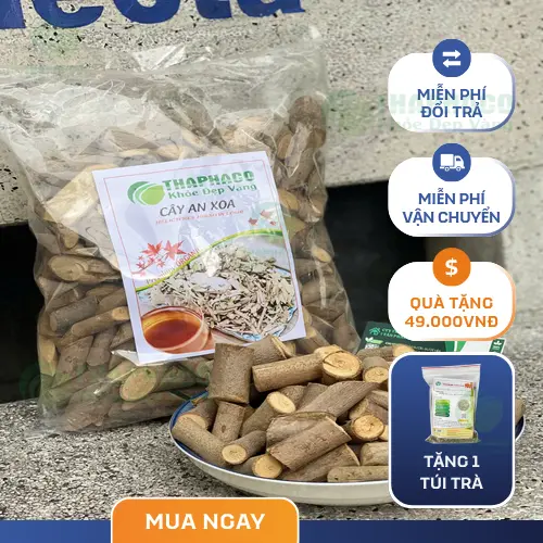 Bảo quản An Xoa khô trong túi zip kín