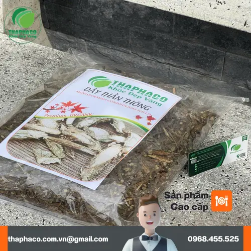 Sản phẩm Dây Thần Thông Sấy Khô đóng gói