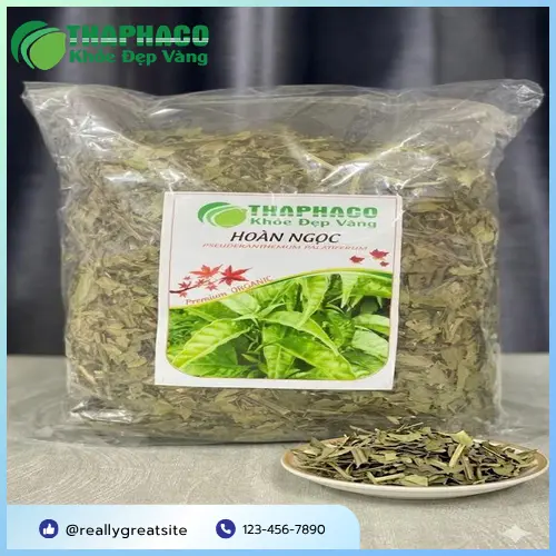 Cách dùng hoàn ngọc khô pha trà