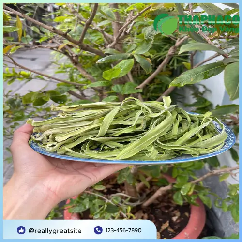 Rau tiến vua ngâm chua ngọt thành phẩm