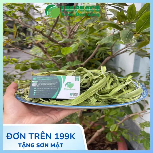 Sơ chế rau tiến vua khô