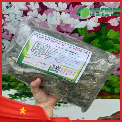 Hình ảnh Bạch Đồng Nữ khô, đã được sơ chế