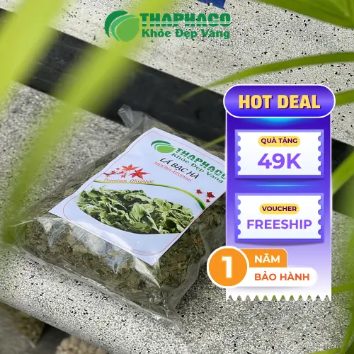 Cách pha trà bạc hà khô đơn giản