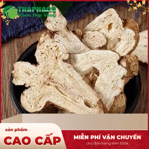 Lát Bạch Truật khô đã được thái lát và phơi sấy