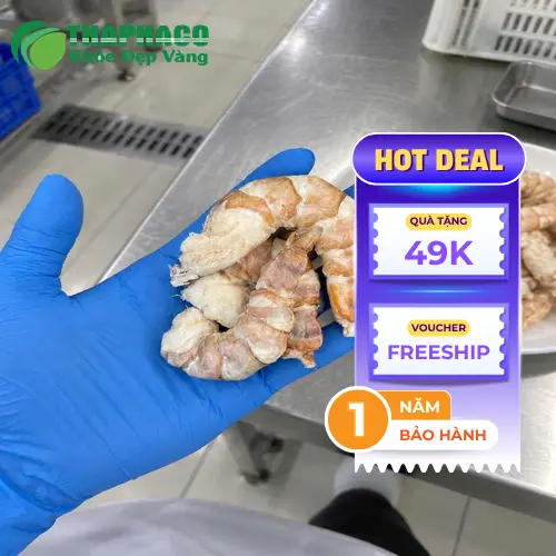 Tôm sấy thăng hoa chất lượng cao giữ trọn hương vị tự nhiên