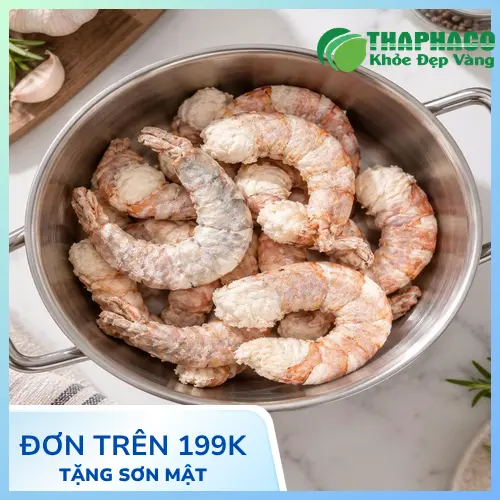 Tôm sấy thăng hoa chất lượng cao giữ trọn hương vị tự nhiên