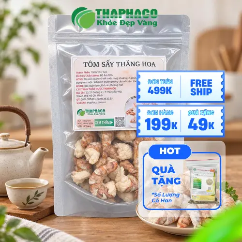 Sơ chế tôm sấy thăng hoa đúng cách bằng nước ấm